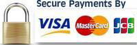 Secured online payment protected by 2048bit SSL Certificate